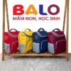 Balo chống gù mầm non 4 màu