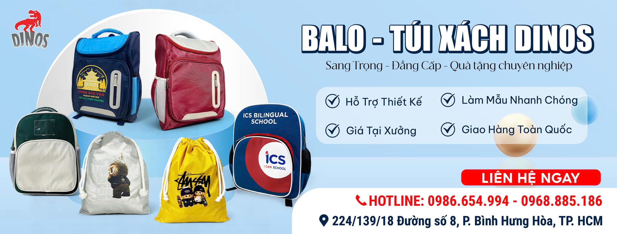 balo túi xách quà tặng đồng phục