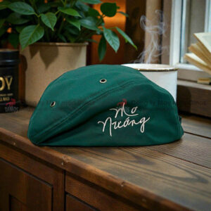 mũ beret xanh ve chai