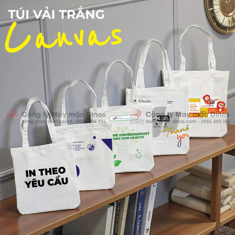 in thêu túi vải canvas tận xưởng