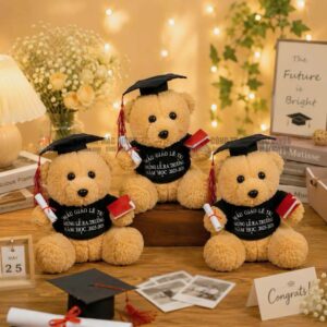 Nhận Sản Xuất Gấu Bông Cử Nhân Mừng Lễ Ra Trường Số Lượng Lớn, Giao Hàng Toàn Quốc - Trường Mẫu Giáo Lê Tri
