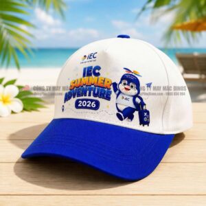 nón kết đồng phục học viên trung tâm tiếng anh iec