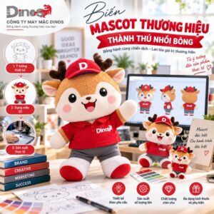 Nhận Sản Xuất Gấu Bông Quà Tặng Chương Trình Khuyến Mãi – Giải Pháp Quà Tặng Thương Hiệu Cho Chiến Dịch Cuối Năm